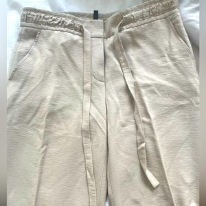 BCBGMaxazria high-waist, long, wide leg pants